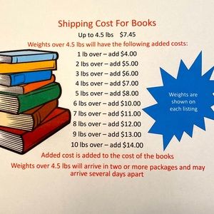 Shipping Costs For Books